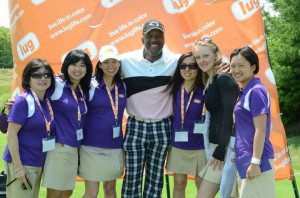 Joe Carter, host of the Golf Tournament